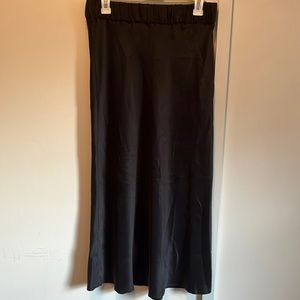 100% Silk midi slip skirt